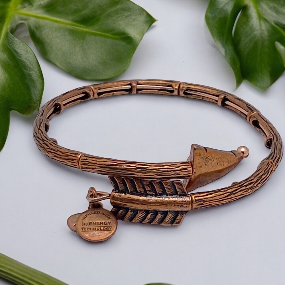Alex and Ani “Vintage Sixty-six”  Arrow Design Wrap Energy Bracelet